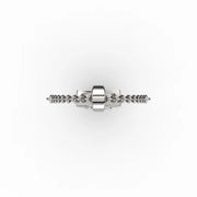 AGGIE SHIELD™ DIAMOND 14K GOLD SOLITAIRE PENDANT